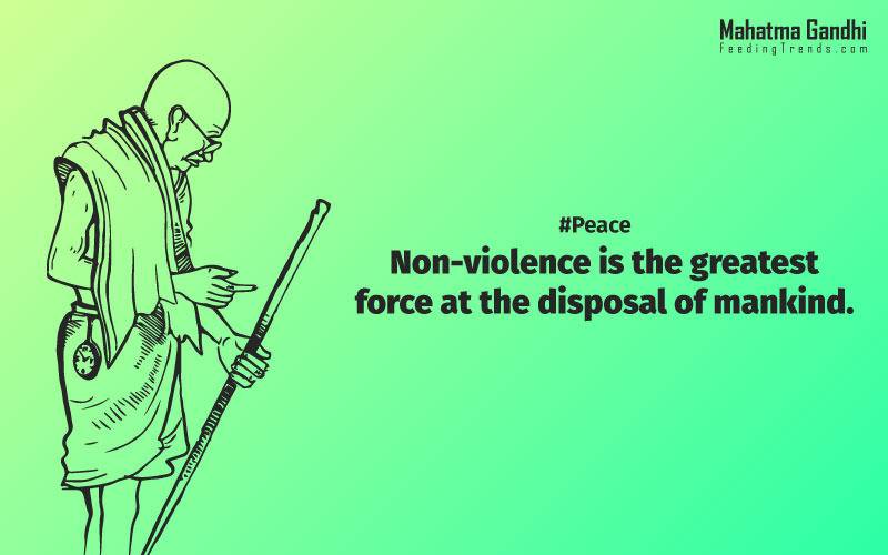 Non-violence is the greatest force at the disposal of mankind., It is better in prayers to have a heart without words than a world without a heart., Forgiveness is the attitude of strong., The weak can never forgive. Forgiveness is the attribute of the strong., True education must correspond to the surrounding circumstances or it is not a healthy growth., A man is but the product of his thoughts, what he thinks, he becomes., What is really needed to make democracy function is not knowledge of facts, but right education., Literacy in itself is no education. Literacy is not the end of education or even the beginning. By education, I mean an all-round drawing out of the best in the child and man-body, mind and spirit., To believe in something, and not to live it, is dishonest., Find a purpose. The means will follow., There are two days in the year that we can not do anything, yesterday and tomorrow., Live as if you were to die tomorrow. Learn as if you were to live forever.,The future depends on what we do in the present., Love is the strongest force the world possesses and yet it is the humblest imaginable. , The real love is to love them that hate you, to love your neighbour even though you distrust him.,Your action expresses your priorities.,The law of love could be best understood and learned through little children., Relationships are based on four principles: respect, understanding, acceptance, and appreciation, mahatma gandhi,Hollywood, Bollywood, gandhi jayanti, 2nd october, country, independence, india, patriotism, goals, life, faith, my experiments with truth, feeding trend, feeding, trends, mahatma Gandhi quotes, quotes by Gandhi, quotes by mahatma Gandhi,Gandhi hi quotes, Indian quotes, mahatma Gandhi quotes on love, mahatma Gandhi quotes on education, mahatma Gandhi quotes on life