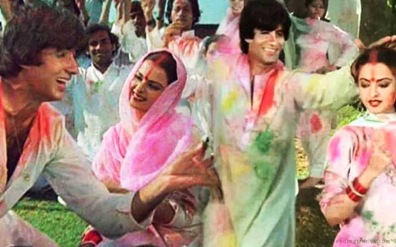 Holi songs, Bollywood Holi Songs, Feeding Trends, Feeding Trends Article, popular holi songs from bollywood, holi songs from bollywood, holi festival songs from bollywood, holi, Holi 2019, holi festival india, holi festival, latest holi songs, list of holi songs, holi songs list, play happy holi songs, download happy holi songs, latest happy holi songs, list of happy holi songs, rang barse, balam pichkari, holi ke din sab mil jate hai, saavn, gaana, jio music, jio saavn, spotify, spotify india