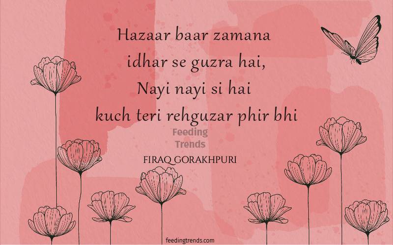 firaq gorakhpuri, firaq gorakhpuri quotes, firaq gorakhpuri shayari, firaq gorakhpuri poetry, raghupati sahay, urdu poets of India, urdu poetry by firaq gorakhpuri, famous poetry by firaq gorakhpuri, urdu shayari by firaq gorakhpuri, famous shayari by firaq gorakhpuri, best firaq Gorakhpuri Shayari, feeding trends, raghupati sahay firaq shayari, firaq gorakhpuri selected poetry, firaq gorakhpuri personal life, firaq gorakhpuri rekhta, firaq gorakhpuri books, raghupati sahai firaq shaam bhi thi, firaq meaning, Firaq Gorakhpuri Ki Shayari