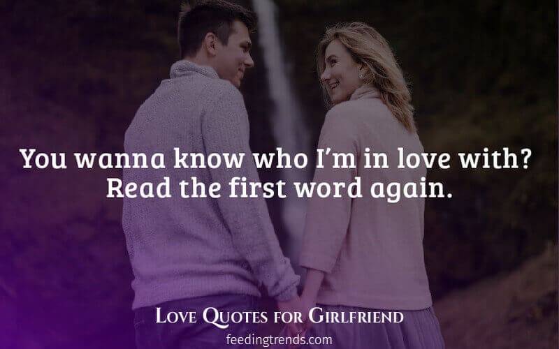 sweet words for girlfriend