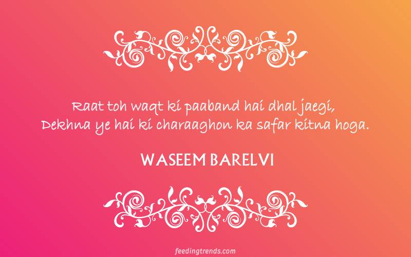 waseem barelvi on dosti, waseem barelvi, dr waseem barelvi, waseem barelvi shayari, waseem barelvi poetry, waseem barelvi poetry in urdu, waseem barelvi quotes