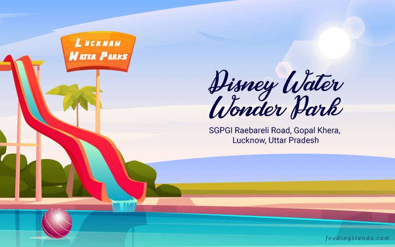 Anandi Water Park, Dream World Amusement Park, Disney Water Wonder Park, Amrapali Water Park, Four Seasons Fun City, Fun Village Water Park and Resort, Nilansh Theme Park, Scorpio Club, Diamond Aqua Theme Park