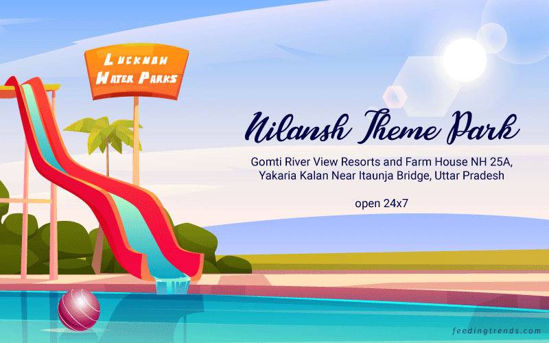 Anandi Water Park, Dream World Amusement Park, Disney Water Wonder Park, Amrapali Water Park, Four Seasons Fun City, Fun Village Water Park and Resort, Nilansh Theme Park, Scorpio Club, Diamond Aqua Theme Park